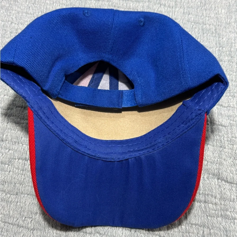 Miami‎ Ohio Redhawks Hat NCAA Red And Blue Strapback NWOT Adult Adjustable